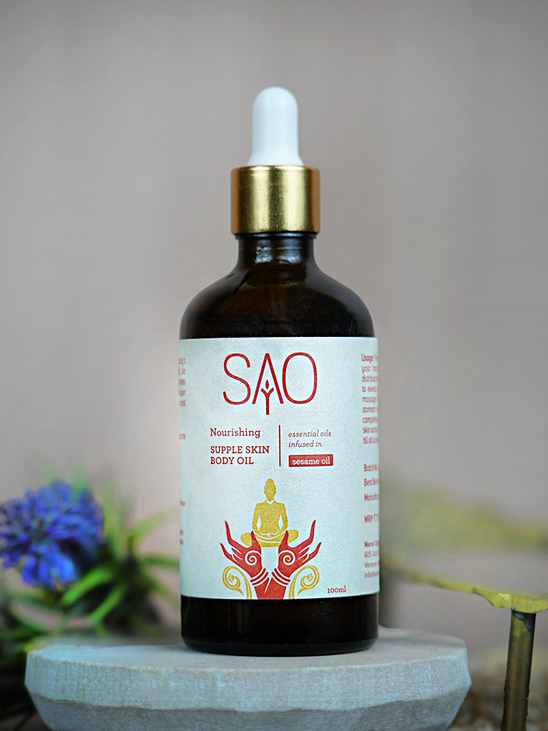 Nourishing Supple Skin Body Oil (Essential Oils Infused In Sesame)