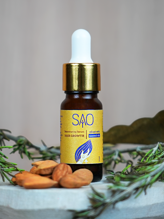 Rejuvenating Hair Growth Serum  (Infused with Essential Oils)