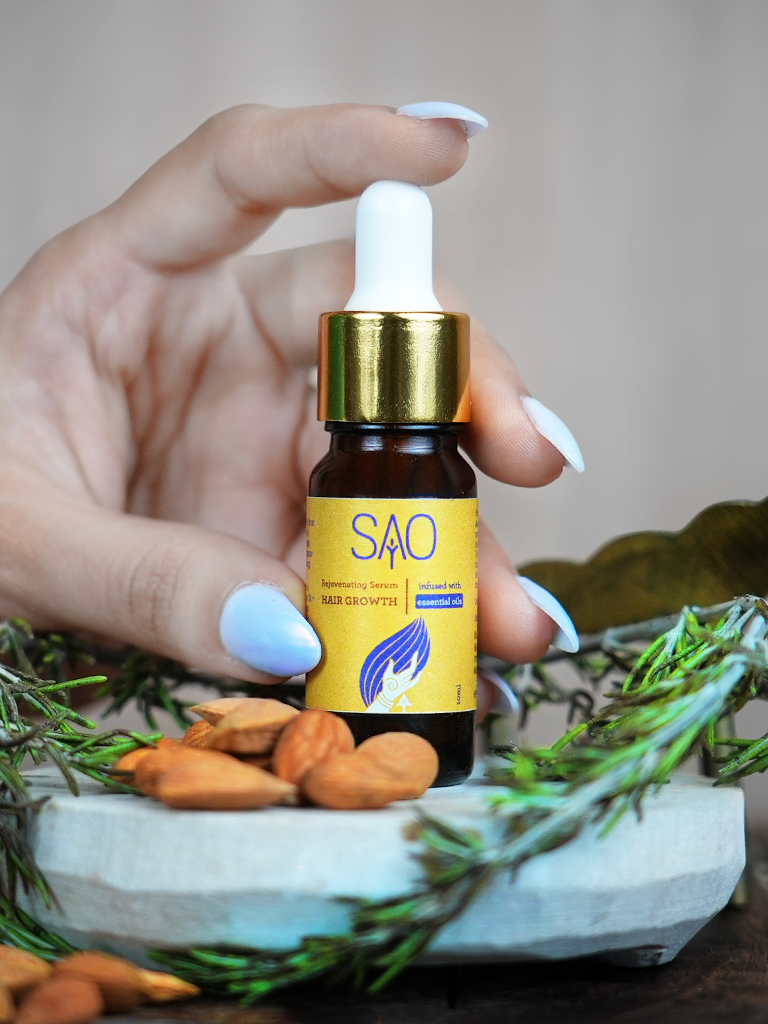 Rejuvenating Hair Growth Serum  (Infused with Essential Oils)